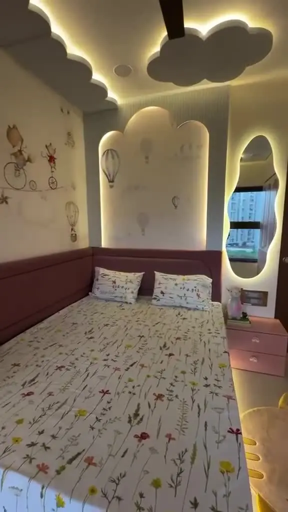 Finished Grihala bedroom shown in the video